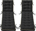 2 Pack 72x21 Inch Folding Chaise Lounge Cushion Quick Dry by AMCATON