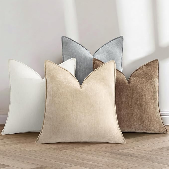 decorUhome Summer Couch Throw Pillow Covers 16x16 Set of 2, Decorative Soft - Image 6