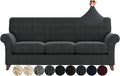 ZNSAYOTX 4 Piece Sofa Covers for Living Room Anti Slip Stretch Couch Covers for by ZNSAYOTX