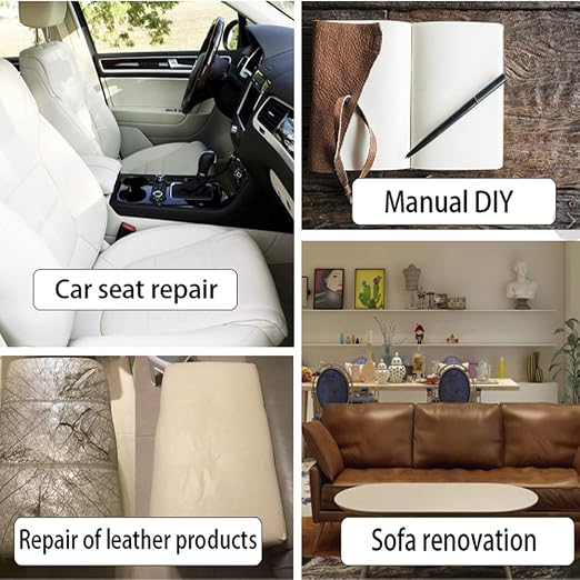 Leather Repair Patch Tape Kit Dark Blue 3 x 60 inch Self Adhesive Leather - Image 6