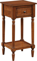 Convenience Concepts French Country Khloe 1 Drawer Accent End Table 14" by ConvenienceConcepts