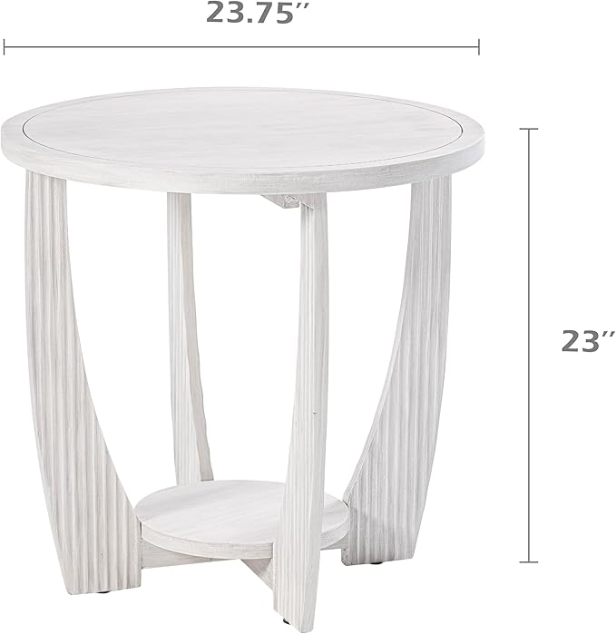 COZAYH Rustic Farmhouse end Table X 2P - Image 3