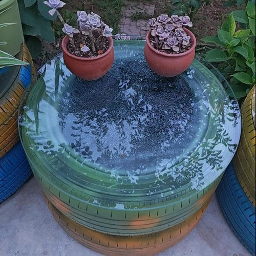 18" Round Tempered Glass Table Top - Image 2