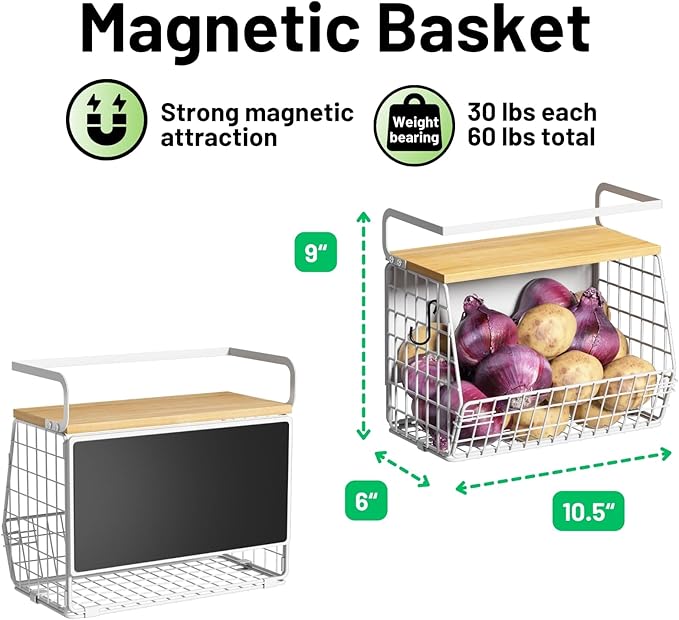 Ofiray-home Magnetic Shelf for Fridge - Image 5