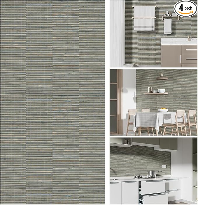 SINGULARWOOD Bamboo Wall Panel for Home Decor, Wall Cladding and Covering by SINGULARWOOD