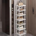 SAN HE 7-Tier Modern Bamboo Shoe Rack by SANHE