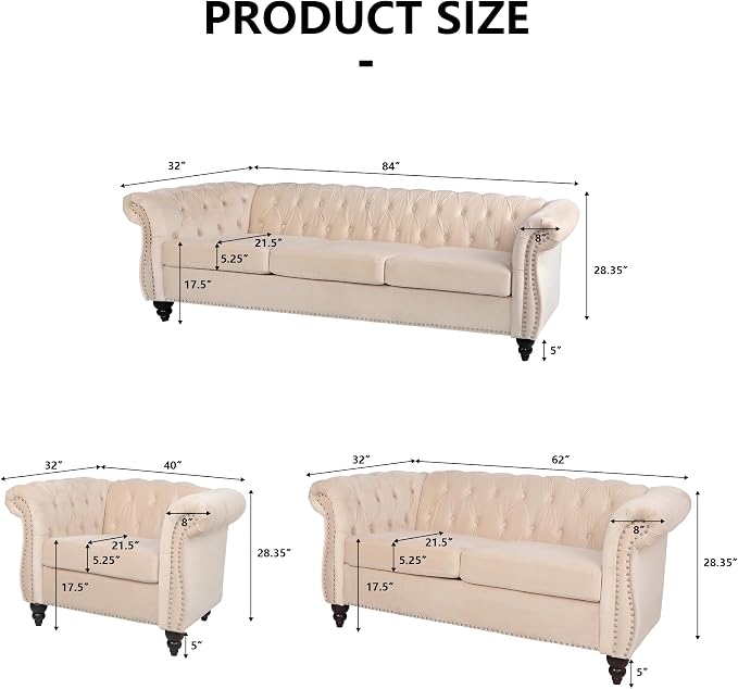 AVZEAR Living Room Accent Chair, Upholstered Sofa Chair Single Sofa Chair - Image 2