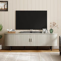 ONBRILL 70.8" TV Stand with Power Outlet by ONBRILL