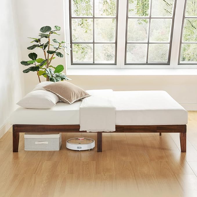 Mellow Naturalista Classic 12 Inch Solid Wood Platform Bed - Image 3
