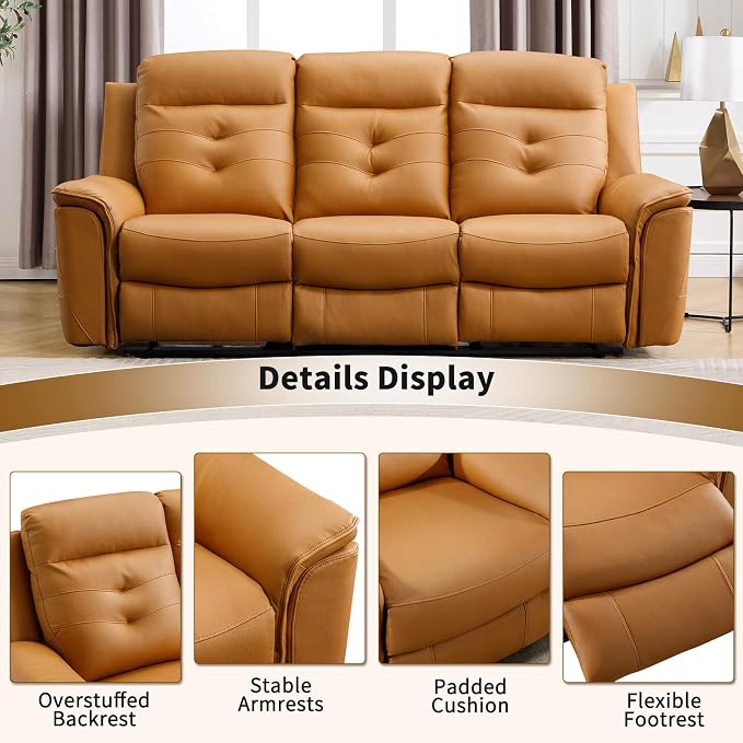 ANJ 3-Piece Power Recliner Sofa Set - Image 6