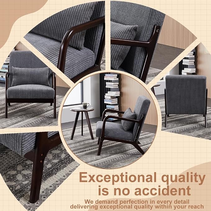 Mid Century Modern Accent Chair - Image 6