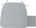 AAAAAcessories D-Shaped Chair Cushions, Machine-Washable Cover by AAAAAcessories