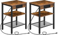 HOOBRO Side Tables Set of 2 by HOOBRO