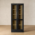 mopio Blake Tall Display Cabinet, Kitchen Buffet Pantry Cupboard, Trophy by MopioInc