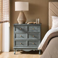 HULALA HOME 3-Drawer Nightstand by HULALAHOME