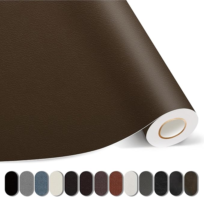 Leather Repair Patches, 17X158 Inch Self-Adhesive Leather Repair Tape, Stretch by GiveYourFurnitureaNewLife