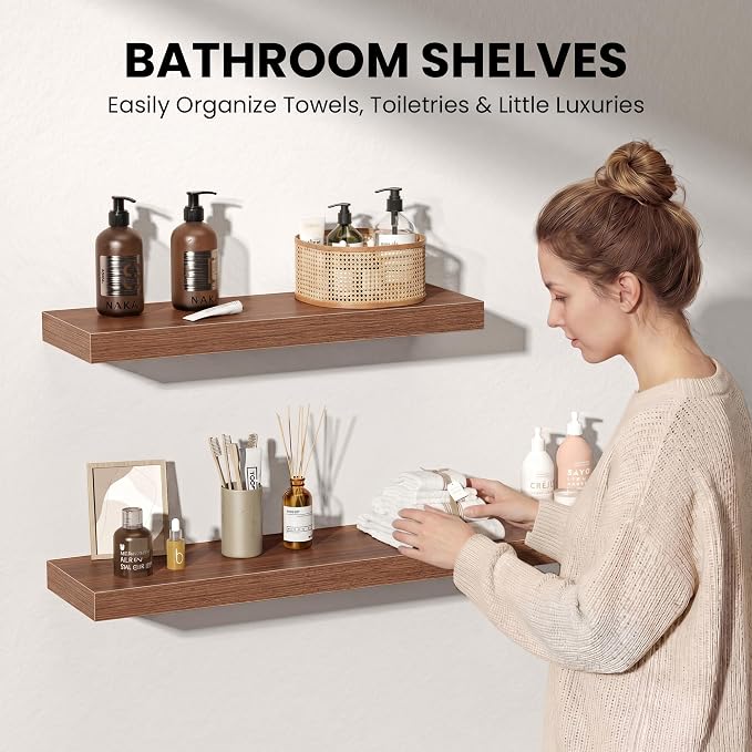 Fun Memories 60Inch Long Floating Shelves, 8 Inch Deep Shelves - Image 7