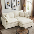 78” Modular Sectional Sofa, L Shaped Cloud Couch by Unknown