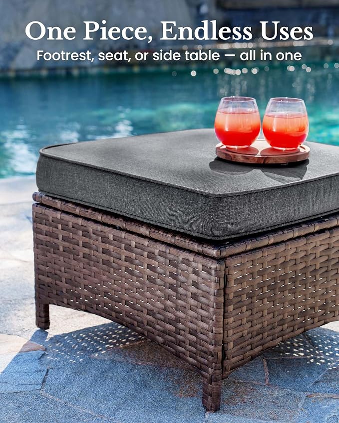 HILLGA 10-Piece Luxury Patio Furniture Set - Image 10