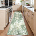 RELEANY Washable Area Rugs 2'x6' Non-Slip Modern Abstract Soft by RELEANY