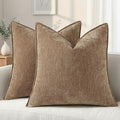 decorUhome Summer Couch Euro Sham Throw Pillow Covers 22x22 Set of 2, by decorUhome