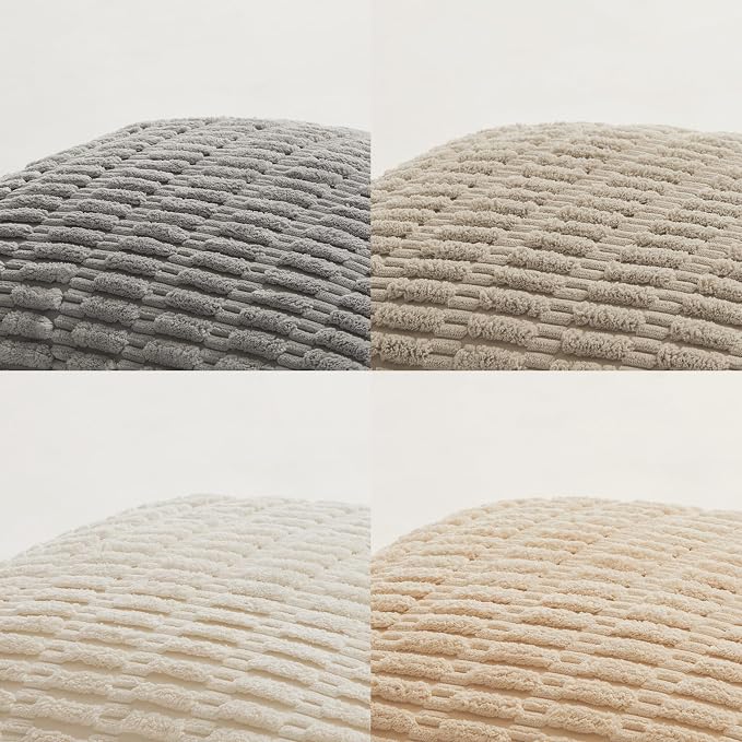 Fancy Homi 4 Packs Decorative Throw Pillow Covers - Image 5