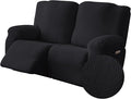 Genina Recliner Loveseat Covers, Stretch Reclining Sofa Covers, 2 Seater Couch by Genina
