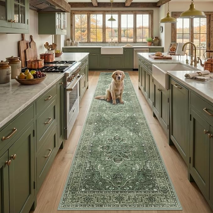 RELEANY Area Rugs 2'x9' Runner Rug Non Slip Washable by RELEANY