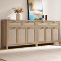 SICOTAS Rattan Sideboard Buffet Cabinet by SICOTAS