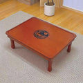 Low Coffee Table Japanese Style Solid Wood Floor Table by Unknown