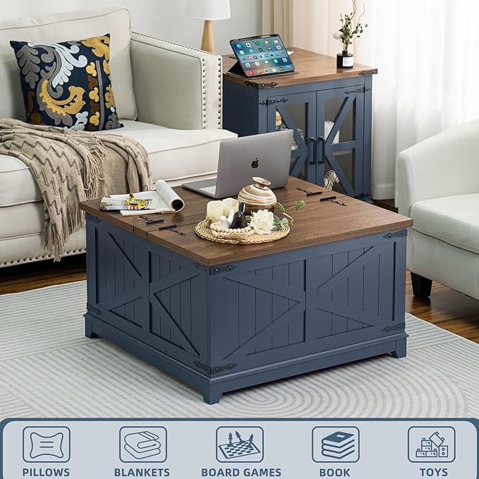 Joaxswe Farmhouse Coffee Table - Image 2