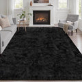 Fluffy 5x7 Area Rugs for Living Room Bedroom: Ultra Soft Shag Rug Non-Slip by Luxturiy