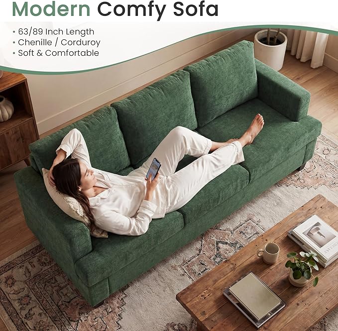 YOUDENOVA Sofa, Modern Comfy Couches - Image 3