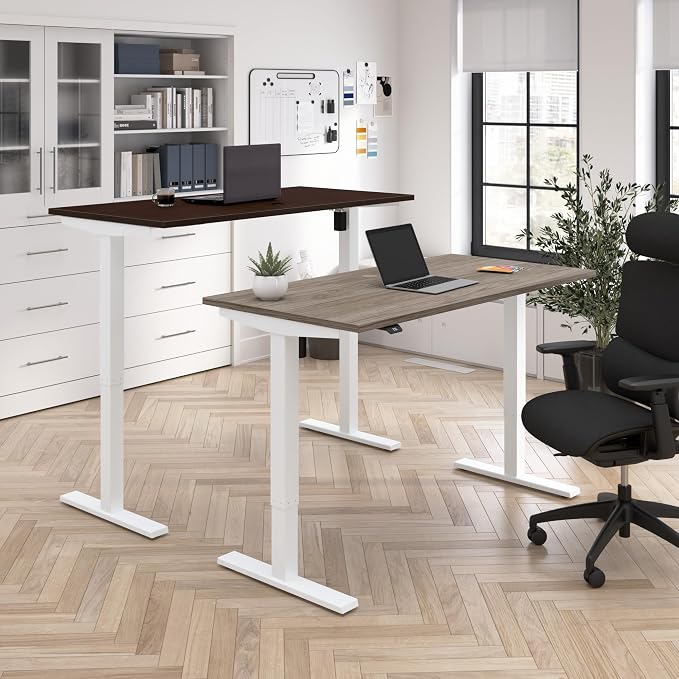 Bush Business Furniture 48-inch Electric Height Adjustable Standing Desk - Image 4
