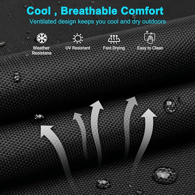 ABORON 2PK Heavy Duty Tanning Chair, 5-Gear Outdoor Folding Chaise Lounge Chair - Image 4