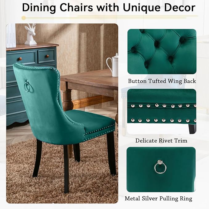 Henf 9 Pieces Extendable Dining Table Set - Image 7