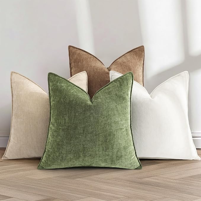 decorUhome Summer Couch Throw Pillow Covers 18x18 Set of 2, Decorative Soft - Image 6