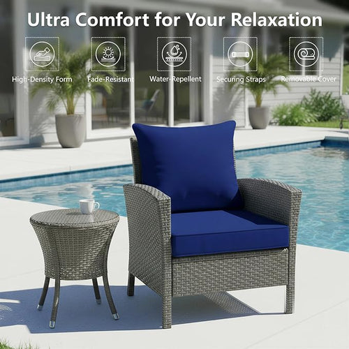 19x19 Inch Patio Chair Cushion - Image 2