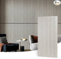 Art3d 2 Wood Slat Acoustic Panels by Art3d