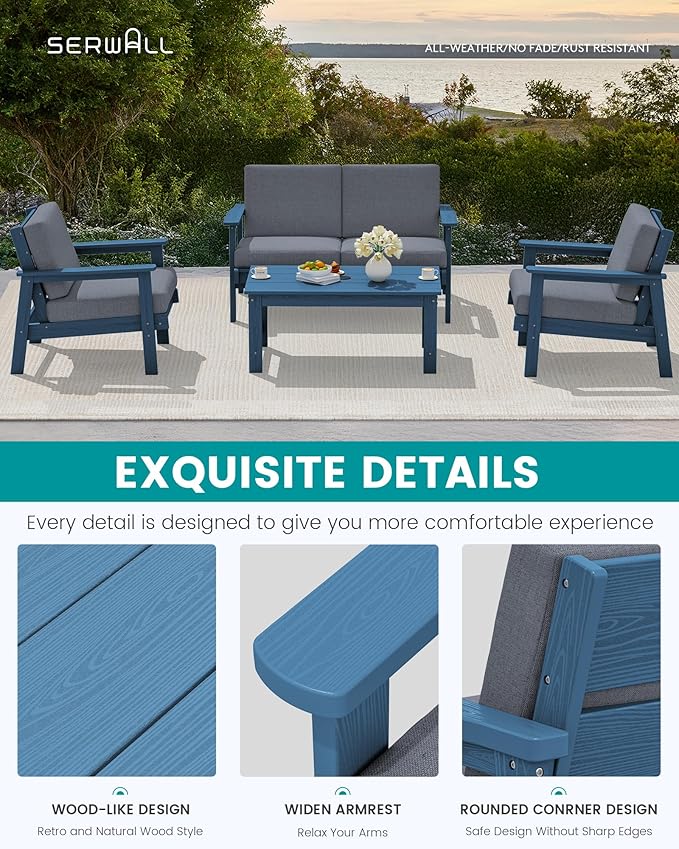 SERWALL HDPE Outdoor Couch - Image 4