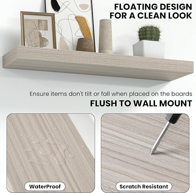 Fun Memories 55 Inch Floating Shelves - Image 4