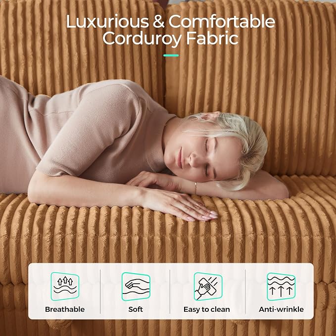LINSY HOME Sectional Sleeper Sofa - Image 5