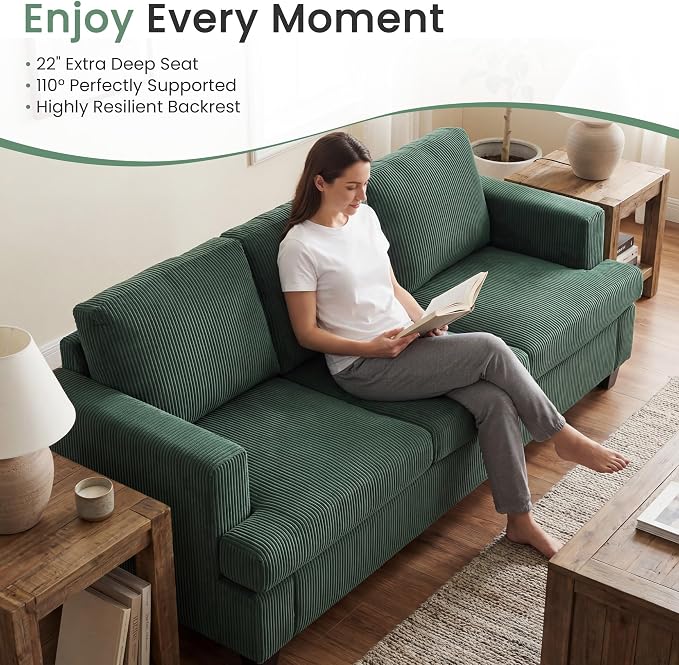 YOUDENOVA Sofa, Modern Comfy Couches - Image 3