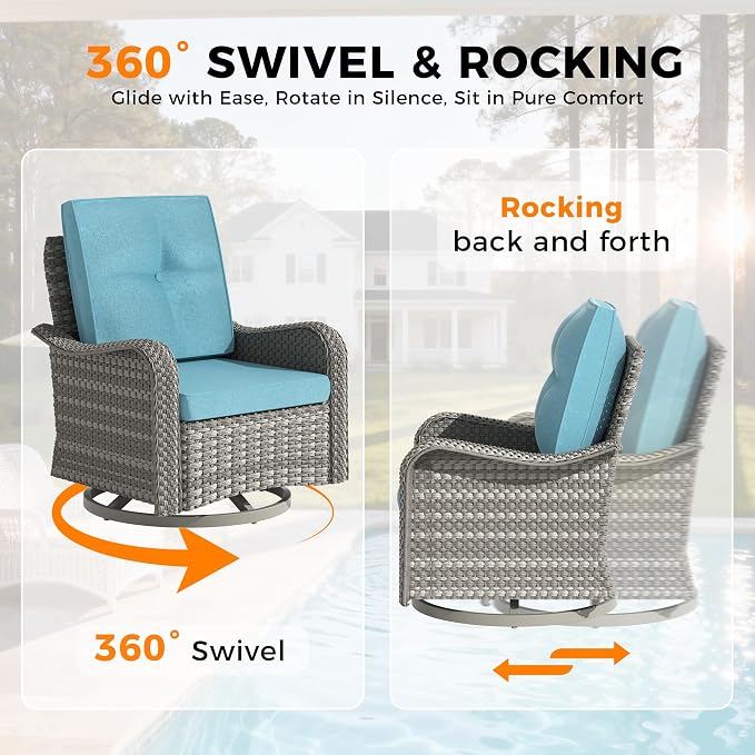 10-Seat Modern Patio Furniture Set - Image 5