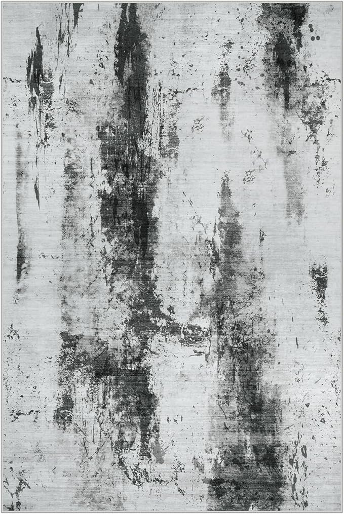 8x10 Area Rugs Washable Rug: Modern Abstract Living Room Rug Soft Anti-Skid - Image 3