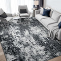 RELEANY Washable Area Rugs7'x9' Non-Slip Modern Abstract Soft by RELEANY