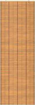 Red Lantern Burnt Bamboo Cordless Window Shade by RedLantern