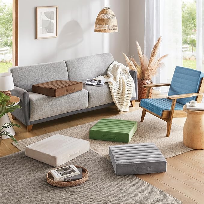 Codi Large Floor Pillow, Meditation Cushions - Image 7