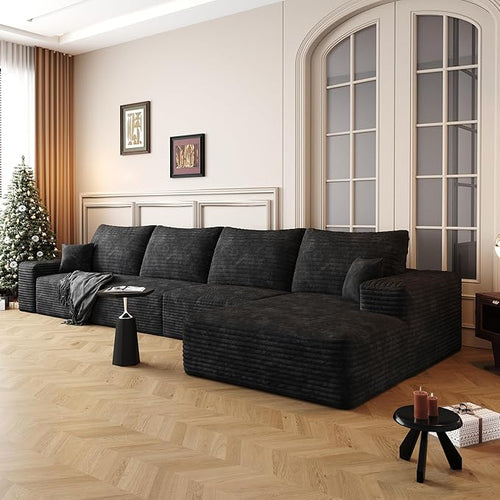 136" Sectional Couches for Living Room Cloud Couch Sofa by AWarmHomeForYou
