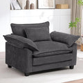 Oversized Accent Chair, Modern Upholstered Armchair Cloud Sofa Chair by choairy